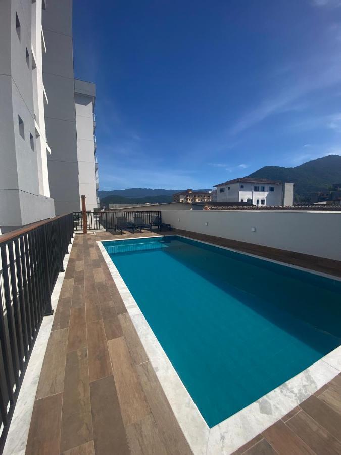 Ap No Centro Piscina E Churras Ubatuba Exterior foto